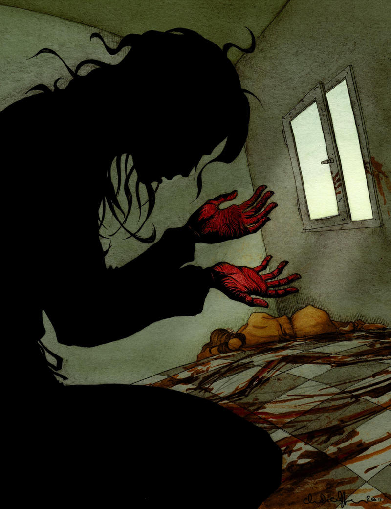 Illustration for article titled An artist depicts one of the most shocking scenes in Harbinger, the latest dystopian YA novel
